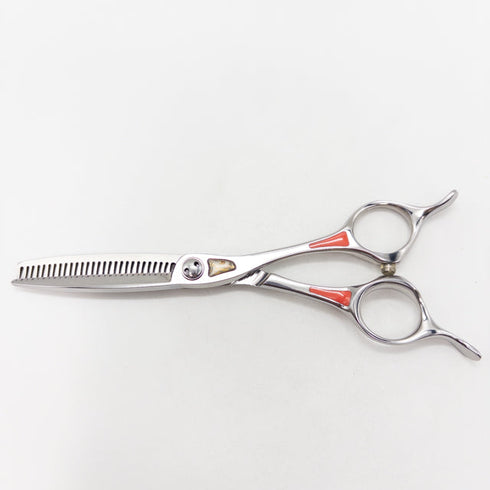 【トギノンTOGINON】クイーンサクセス サクセスツイスター5.8 メガネ シザー セニング 美容ハサミ すきばさみ 美容師 理容師 約40% 右利き 5.8インチ 中古 sc2741