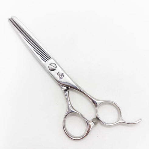 【ヒカリシザーズHIKARI光シザーHIKARI SCISSORS】TRENDY3 732 オフセット シザー セニング 美容ハサミ すきばさみ 美容師 理容師 約10% 右利き 6インチ 中古 sc2745