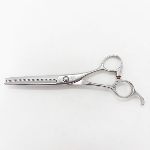 【ナルトシザーズ ナルトシザーNARUTO SCISSORS】デザインカットS オフセット シザー セニング 美容ハサミ すきばさみ 美容師 理容師 約35~45% 右利き 6インチ 中古 sc2749