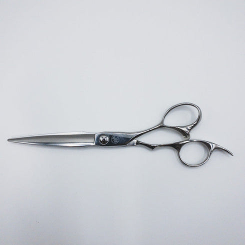 【フライングシザーズFLYING SCISSORS】クサナギ草薙 シザー オフセット 理容 美容ハサミ 美容師 理容師 右利き 6インチ 中古 sc275