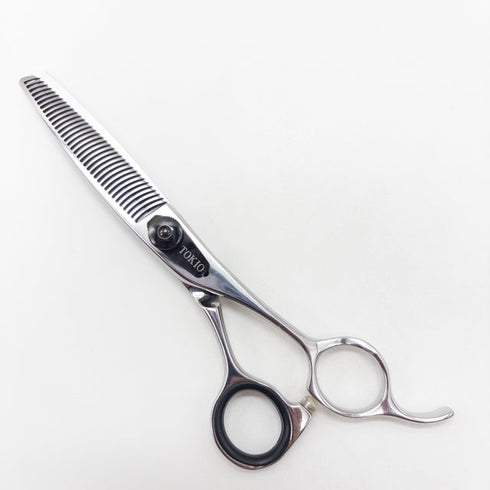 美品【アンドーTOKIO】COBALT AT-35SP トリミングシザー オフセット 右利き トリマー ペット 6インチ 中古 sc2751