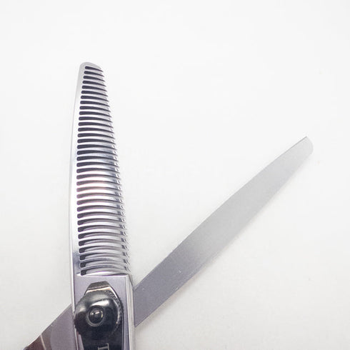 美品【アンドーTOKIO】COBALT AT-35SP トリミングシザー オフセット 右利き トリマー ペット 6インチ 中古 sc2751