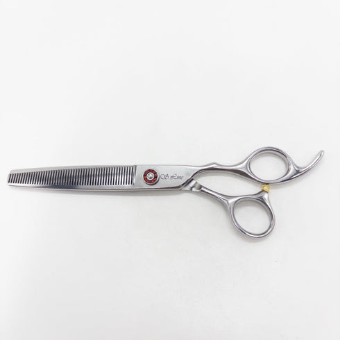 【シルバーラインSilverLine】国民三銃士NAT700 トリミングシザー 右利き セニング トリマー ペット 7インチ 中古 sc2752