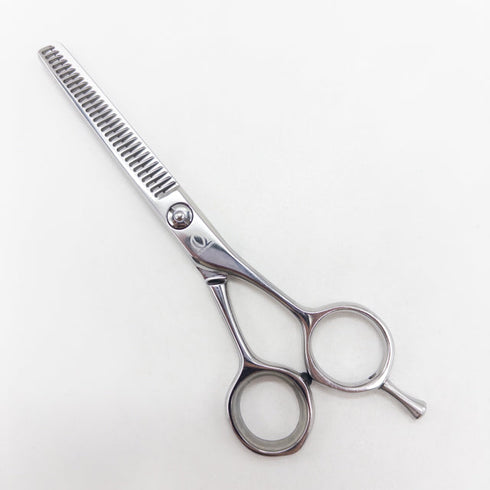【ミズタニシザーズ ミズタニシザーMIZUTANI SCISSORS】BLACK-SMITH 30目 メガネ シザー セニング 美容ハサミ すきばさみ 美容師 理容師 約10~20% 右利き 5.5インチ 中古 sc2755