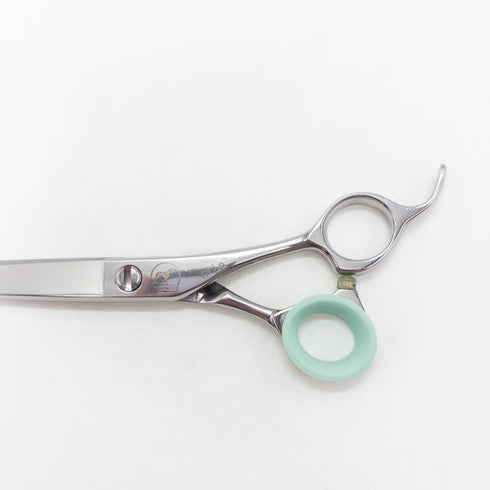 【ドッグウェルDOGWELL】DHA-66 トリミングシザー オフセット 右利き トリマー ペット 6.6インチ 中古 sc2757