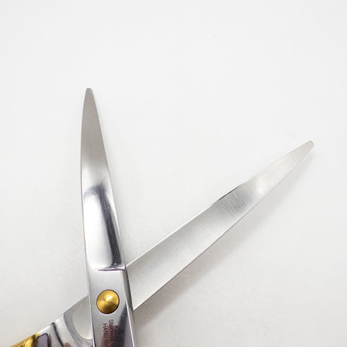 【シルバーラインSilverLine】国民三銃士ノコギリ刃カーブKUTC700 トリミングシザー メガネ 右利き トリマー ペット 7インチ 中古 sc2759