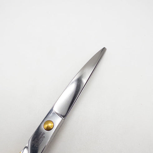 【シルバーラインSilverLine】国民三銃士ノコギリ刃カーブKUTC700 トリミングシザー メガネ 右利き トリマー ペット 7インチ 中古 sc2759