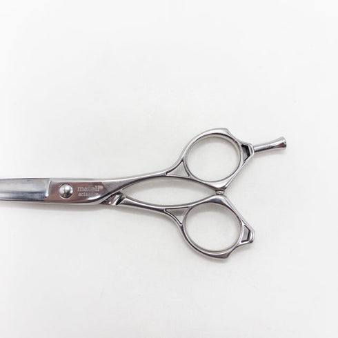【マテリシザーmateli】 シザー メガネ 理容 美容ハサミ 美容師 理容師 右利き 6インチ 中古 sc2762
