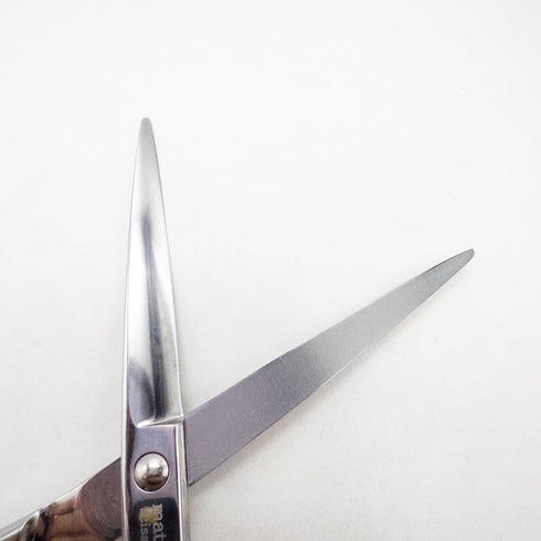 【マテリシザーmateli】 シザー メガネ 理容 美容ハサミ 美容師 理容師 右利き 6インチ 中古 sc2762