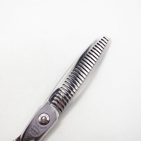 【トギノンTOGINON】DYNA SAURUS ダイナザウルス リバース6.1 メガネ シザー セニング 美容ハサミ すきばさみ 美容師 理容師 約70% 右利き 6.1インチ 中古 sc2763