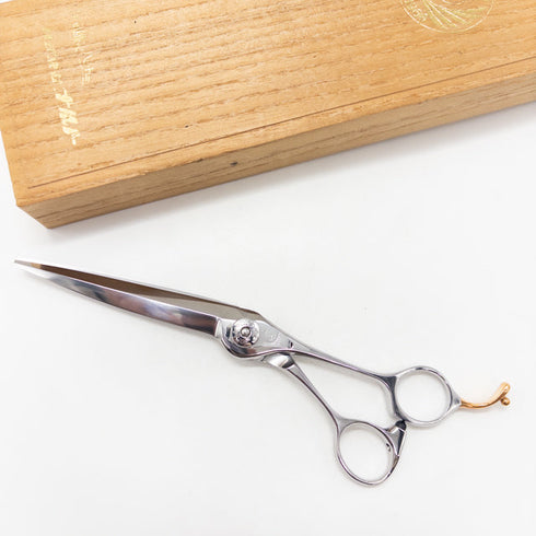 【ナルトシザーズ ナルトシザーNARUTO SCISSORS】RKコンコルドラインZ シザー オフセット 理容 美容ハサミ 美容師 理容師 右利き 6.5インチ 中古 sc2766