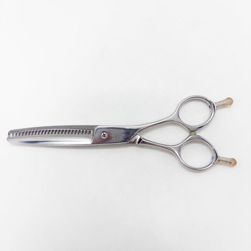 美品【ヒカリシザーズHIKARI光シザーHIKARI SCISSORS】Lucisルーキス 745 メガネ シザー セニング 美容ハサミ すきばさみ 美容師 理容師 約20% 右利き 6インチ 中古 sc2768