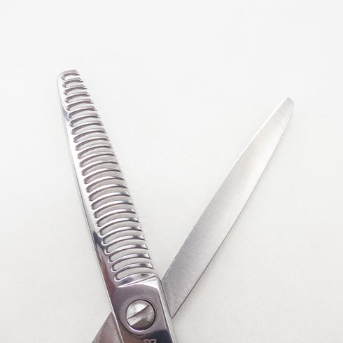 美品【ヒカリシザーズHIKARI光シザーHIKARI SCISSORS】Lucisルーキス 745 メガネ シザー セニング 美容ハサミ すきばさみ 美容師 理容師 約20% 右利き 6インチ 中古 sc2768