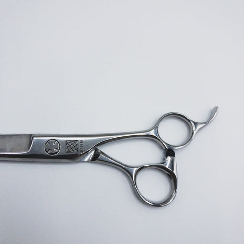 新品未使用【内海ウツミUTSUMI】JYO城 JG70 トリミングシザー オフセット 右利き トリマー ペット 7インチ 中古 sc2673