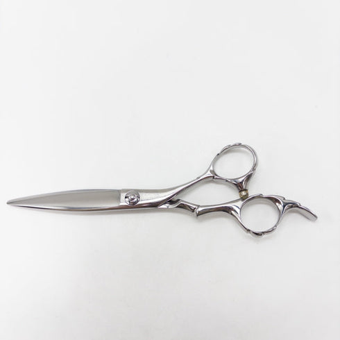 【トラックスシザーズ トラックスシザーTRACKS SCISSORS】SASA60 笹刃シザー オフセット 理容 美容ハサミ 美容師 理容師 右利き 6インチ 中古 sc2774