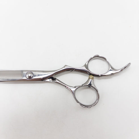 【トラックスシザーズ トラックスシザーTRACKS SCISSORS】SASA60 笹刃シザー オフセット 理容 美容ハサミ 美容師 理容師 右利き 6インチ 中古 sc2774