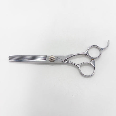 【FUJIフジシザー】DXF60-40 オフセット シザー セニング 美容ハサミ すきばさみ 美容師 理容師 約30% 右利き 6インチ 中古 sc2779