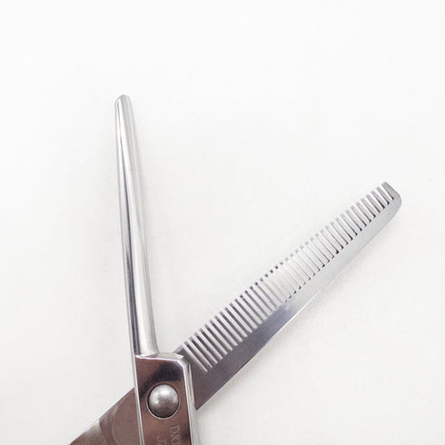 【FUJIフジシザー】DXF60-40 オフセット シザー セニング 美容ハサミ すきばさみ 美容師 理容師 約30% 右利き 6インチ 中古 sc2779