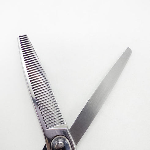 【ジョーウェルJOEWELL】SUPREME SNT-40 ボリュームコントロール メガネ シザー セニング 美容ハサミ すきばさみ 美容師 理容師 約5% 右利き 5.9インチ 中古 sc2780