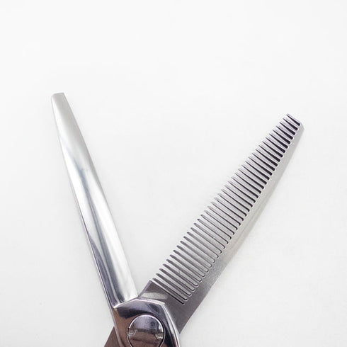 【ジョーウェルJOEWELL】SUPREME SNT-40 ボリュームコントロール メガネ シザー セニング 美容ハサミ すきばさみ 美容師 理容師 約5% 右利き 5.9インチ 中古 sc2780