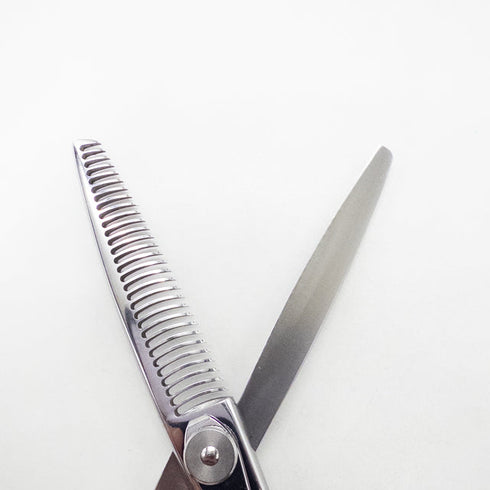 【シザースワークス】BT1-6030 オフセット シザー セニング 美容ハサミ すきばさみ 美容師 理容師 約10% 右利き 6インチ 中古 sc2782