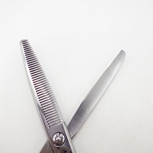 【光邦KOUHO】KGT40RE メガネ シザー セニング 美容ハサミ すきばさみ 美容師 理容師 約30% 右利き 6インチ 中古 sc2784