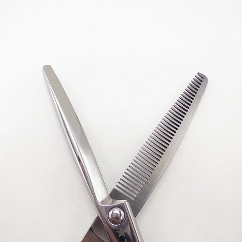 【光邦KOUHO】KGT40RE メガネ シザー セニング 美容ハサミ すきばさみ 美容師 理容師 約30% 右利き 6インチ 中古 sc2784