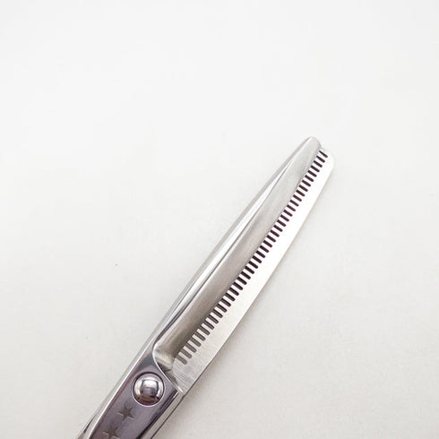 【光邦KOUHO】KGT40RE メガネ シザー セニング 美容ハサミ すきばさみ 美容師 理容師 約30% 右利き 6インチ 中古 sc2784