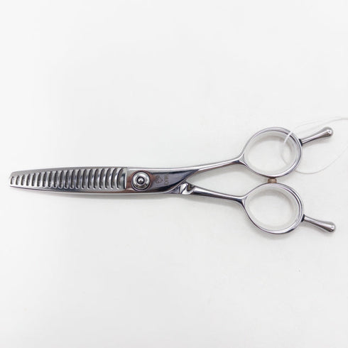 【ジョーウェルJOEWELL】HXG-20 メガネ シザー セニング 美容ハサミ すきばさみ 美容師 理容師 約25~30% 右利き 5.9インチ 中古 sc2793