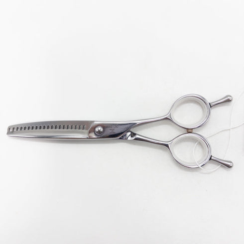【ジョーウェルJOEWELL】HXG-20 メガネ シザー セニング 美容ハサミ すきばさみ 美容師 理容師 約25~30% 右利き 5.9インチ 中古 sc2793