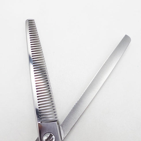 【mmsu-haエムエムスーハ】 トリミングシザー 右利き セニング トリマー ペット 6インチ 中古 sc2794