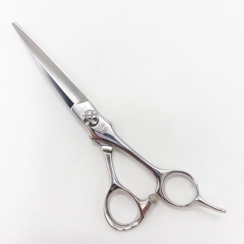 【ヒカリシザーズHIKARI光シザーHIKARI SCISSORS】5STAR COSMOS156 シザー オフセット 理容 美容ハサミ 美容師 理容師 右利き 6.5インチ 中古 sc2796