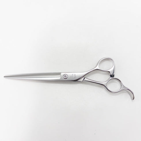 【Bulldogブルドッグ】ステンレスNo100 トリミングシザー オフセット 右利き トリマー ペット 7インチ 中古 sc2798