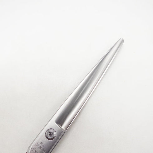 【Bulldogブルドッグ】ステンレスNo100 トリミングシザー オフセット 右利き トリマー ペット 7インチ 中古 sc2798