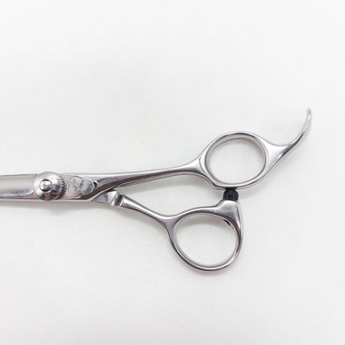 【モルクシザーMork】MXM55 Cobalt シザー オフセット 理容 美容ハサミ 美容師 理容師 右利き 5.7インチ 中古 sc2800