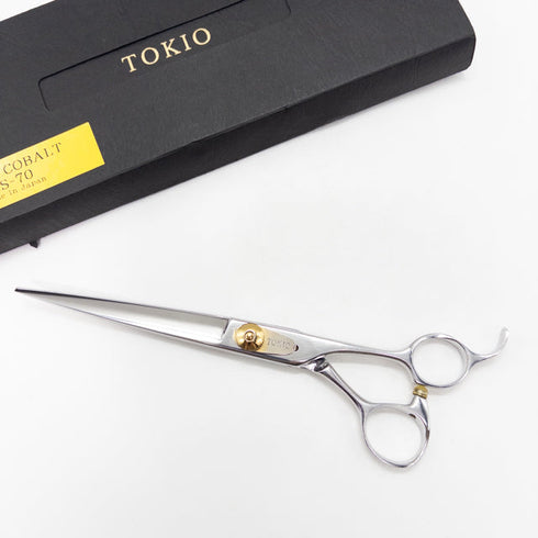 【アンドーTOKIO】AS-70 トリミングシザー オフセット 右利き トリマー ペット 7インチ 中古 sc2804