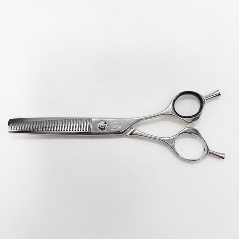 【三和技研SANWA SGK】SX-T30 メガネ シザー セニング 美容ハサミ すきばさみ 美容師 理容師 約25% 右利き 6インチ 中古 sc2806