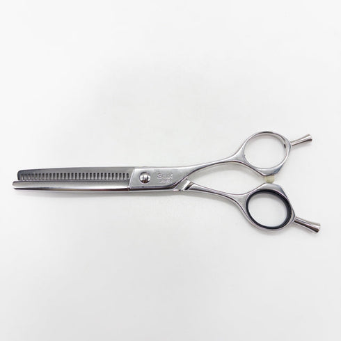 【三和技研SANWA SGK】SX-T30 メガネ シザー セニング 美容ハサミ すきばさみ 美容師 理容師 約25% 右利き 6インチ 中古 sc2806