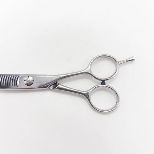 【ファルコFalco】 メガネ シザー セニング 美容ハサミ すきばさみ 美容師 理容師 約20~30% 右利き 6インチ 中古 sc2811