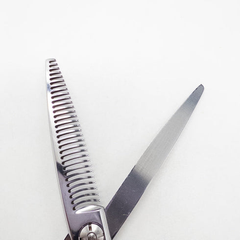 【ファルコFalco】 メガネ シザー セニング 美容ハサミ すきばさみ 美容師 理容師 約20~30% 右利き 6インチ 中古 sc2811