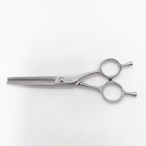 【ミズタニシザーズ ミズタニシザーMIZUTANI SCISSORS】V-40 5530 メガネ シザー セニング 美容ハサミ すきばさみ 美容師 理容師 約35% 右利き 5.5インチ 中古 sc2813