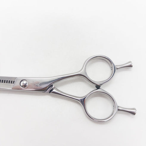 【ミズタニシザーズ ミズタニシザーMIZUTANI SCISSORS】V-40 5530 メガネ シザー セニング 美容ハサミ すきばさみ 美容師 理容師 約35% 右利き 5.5インチ 中古 sc2813