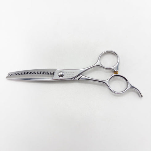 【S.cosmosコスモスミス】ATS314 29 日立安来鋼 オフセット シザー セニング 美容ハサミ すきばさみ 美容師 理容師 約10~20% 右利き 6インチ 中古 sc2814