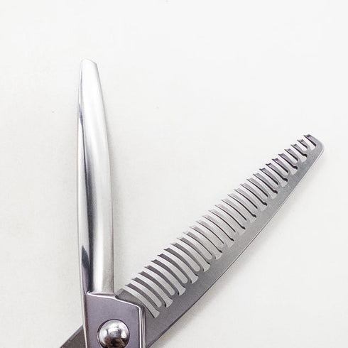 【S.cosmosコスモスミス】ATS314 29 日立安来鋼 オフセット シザー セニング 美容ハサミ すきばさみ 美容師 理容師 約10~20% 右利き 6インチ 中古 sc2814