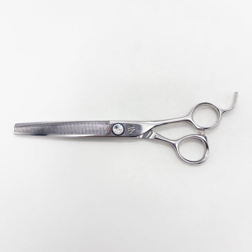 美品【シルバーラインSilverLine】ILSAN6570 CURLFIX70 トリミングシザー オフセット 右利き トリマー ペット 6.5インチ 中古 sc2815