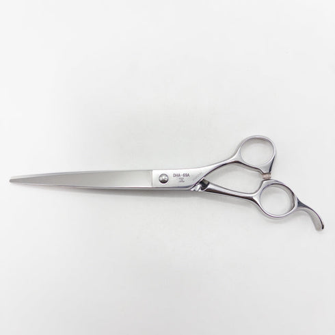 【ドッグウェルDOGWELL】DHA-69A 平刃 トリミングシザー オフセット 右利き トリマー ペット 6.9インチ 中古 sc2817