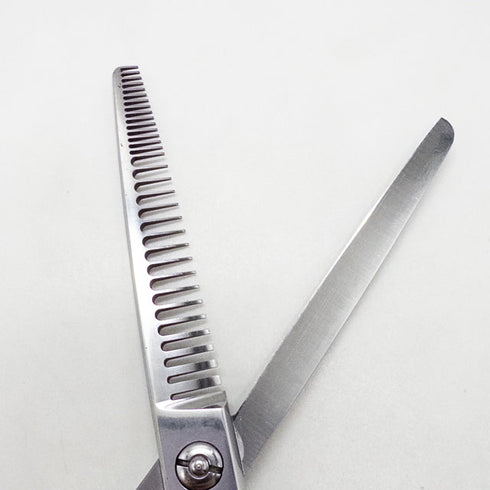 【degicデジック】OZ-1 メガネ シザー セニング 美容ハサミ すきばさみ 美容師 理容師 約10% 右利き 7インチ 中古 sc2821