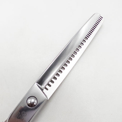 【degicデジック】OZ-1 メガネ シザー セニング 美容ハサミ すきばさみ 美容師 理容師 約10% 右利き 7インチ 中古 sc2821