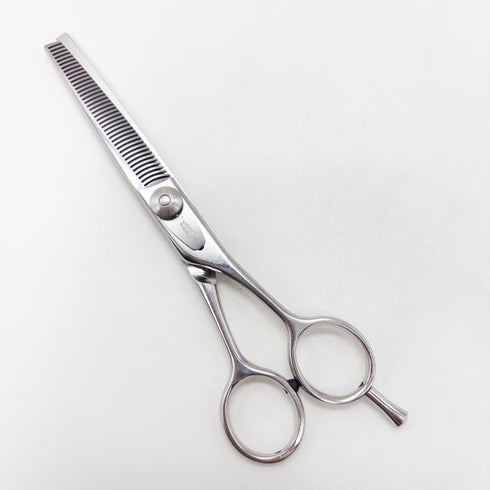 【ハヤシシザーズ ハヤシシザーHAYASHI SCISSORS】 メガネ シザー セニング 美容ハサミ すきばさみ 美容師 理容師 約10% 右利き 6インチ 中古 sc2824