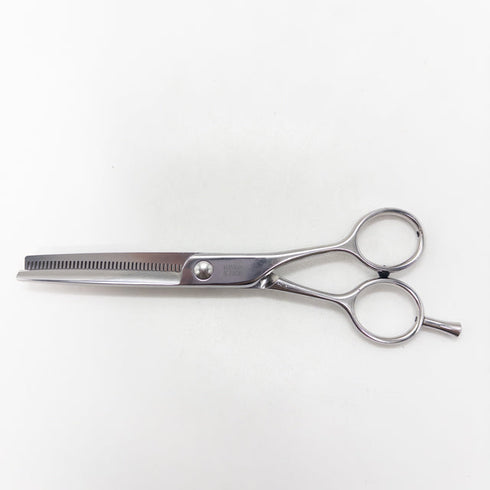 【ハヤシシザーズ ハヤシシザーHAYASHI SCISSORS】 メガネ シザー セニング 美容ハサミ すきばさみ 美容師 理容師 約10% 右利き 6インチ 中古 sc2824